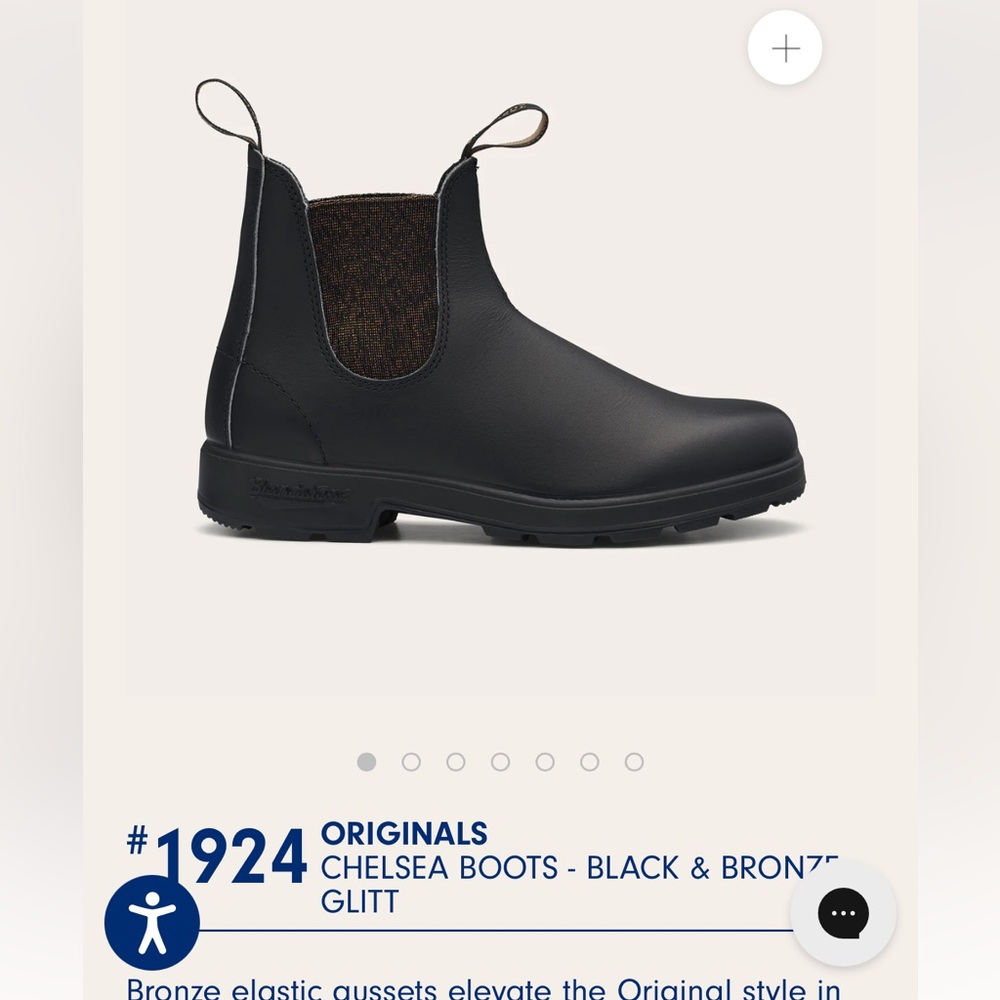 Blundstone 1924 Chelsea Boots - Black and Bronze